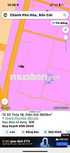 bán đất Chánh Phú Hoà - Bến Cát