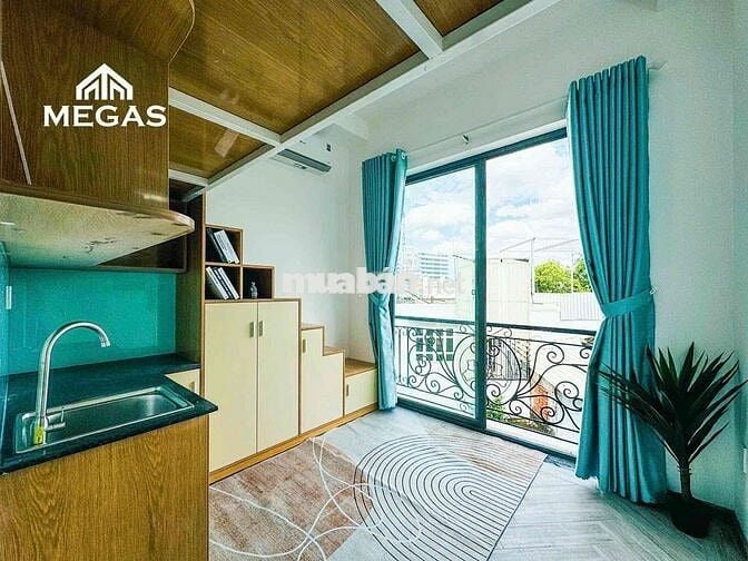 Phòng có gác 30m2 đường Dương Quảng Hàm ngay ĐH Văn Lang
