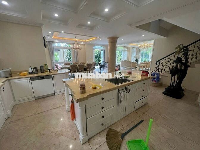 🌿 Biệt thự Mỹ Tú 2 Phú Mỹ Hưng – 18x20m, 3 tầng 💵 4.500$/tháng