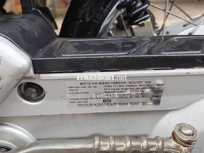 Yamaha novou 1 trùm mền zin cọp