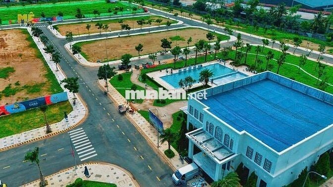 Bán đất 200m² thổ cư tại Bến Lức - Sổ đỏ riêng, giá tốt chỉ 2.2 tỷ