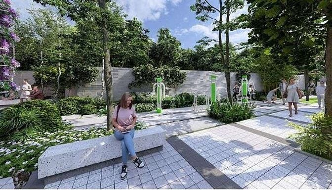 Chỉ 1,1 Tỷ Nhận Nhà Phố,DTĐ 75m2, DTXD 200m2, 4 PN,5 WC, Cao 3,5 Tầng.