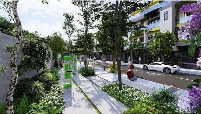 Chỉ 1,1 Tỷ Nhận Nhà Phố,DTĐ 75m2, DTXD 200m2, 4 PN,5 WC, Cao 3,5 Tầng.
