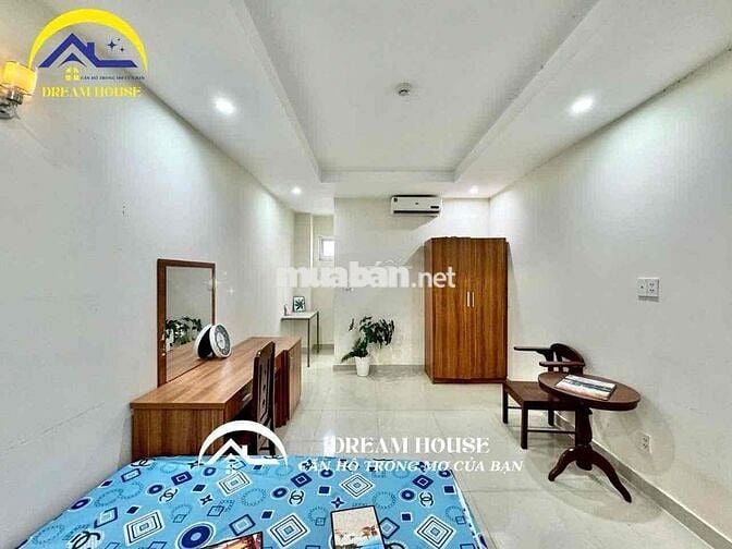 STUDIO FULL NỘI THẤT GÀN BAN CÔNG THOÁNG SẴN NỘI THẤT - THANG MÁY