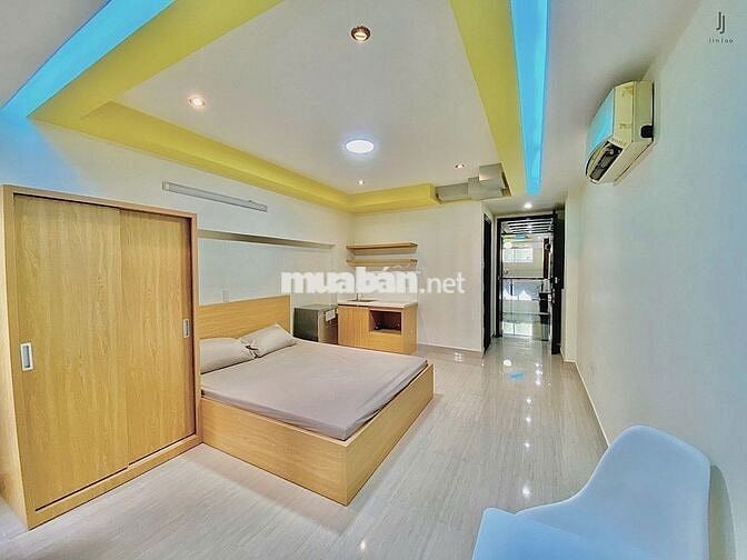 STUDIO 35M2 BAN CÔNG HOÀNG HOA THÁM BÌNH THẠNH KẾ GÒ VẤP GẦN VLU, IUH