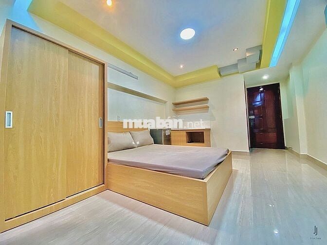 STUDIO 35M2 BAN CÔNG HOÀNG HOA THÁM BÌNH THẠNH KẾ GÒ VẤP GẦN VLU, IUH
