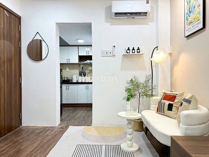 Căn hộ cho thuê studio tách bếp Trần Hưng Đạo, Q5 gần Nguyễn Văn Cừ