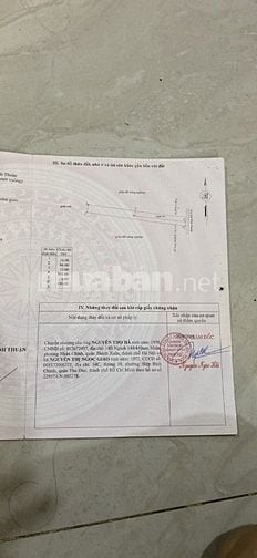 Bán lô đất chính chủ mặt tiền đường 715, P.Hàm Tiến Bình Thuận, 2255m2