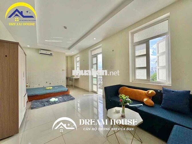 STUDIO FULL NỘI THẤT GÀN BAN CÔNG THOÁNG SẴN NỘI THẤT - THANG MÁY