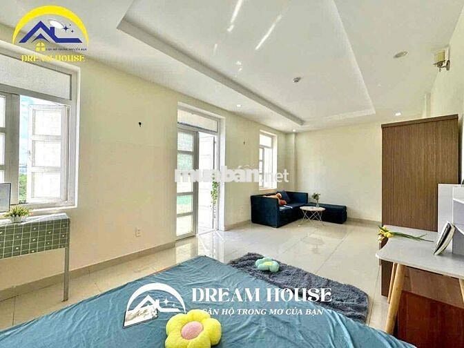 STUDIO FULL NỘI THẤT GÀN BAN CÔNG THOÁNG SẴN NỘI THẤT - THANG MÁY