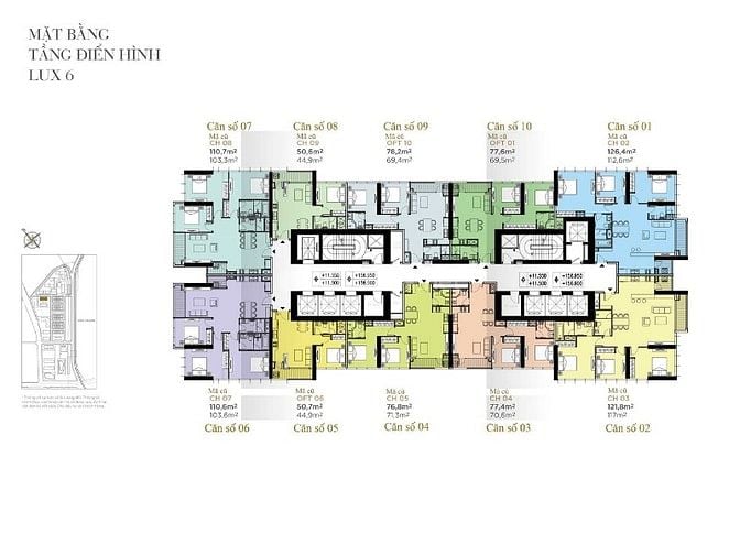 Bán Căn hộ tại Vinhomes Golden River Quận 1 tầng cao 3 phòng ngủ 121m2