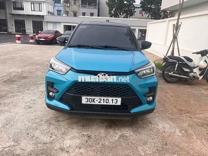 Bán Toyota Raize 2022 đăng ký 2023 xanh nóc đen