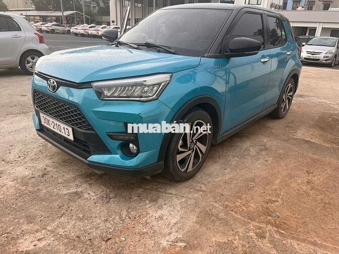 Bán Toyota Raize 2022 đăng ký 2023 xanh nóc đen