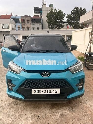 Bán Toyota Raize 2022 đăng ký 2023 xanh nóc đen