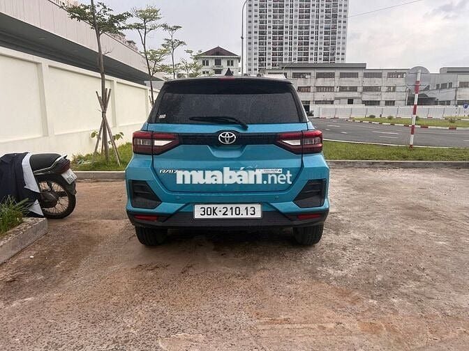 Bán Toyota Raize 2022 đăng ký 2023 xanh nóc đen