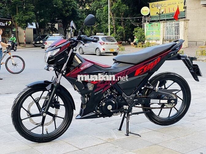 SUZUKI SATRIA 150 ĐỎ ĐEN LƯỚT 2024 CHÍNH CHỦ