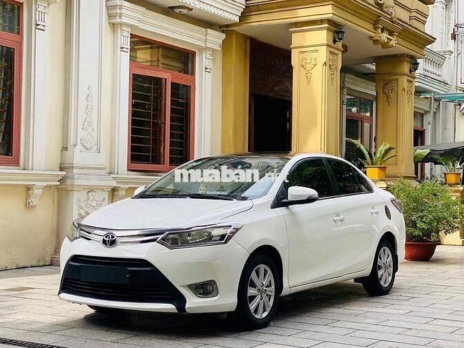 Toyota Vios 2017 1.5E Số sàn - 118000 km