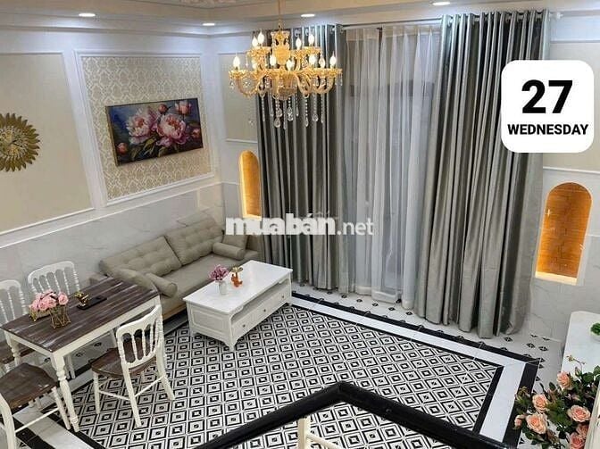 XÔ VIẾT NGHỆ TĨNH-BÌNH THẠNH,GẦN HÀNG XANH,NỞ HẬU 10M,3PN,GIÁ 4..T