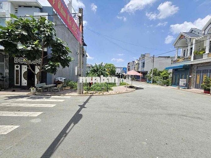 Đất góc 2 mặt tiền KDC lê Phong Tân Bình Dĩ An
