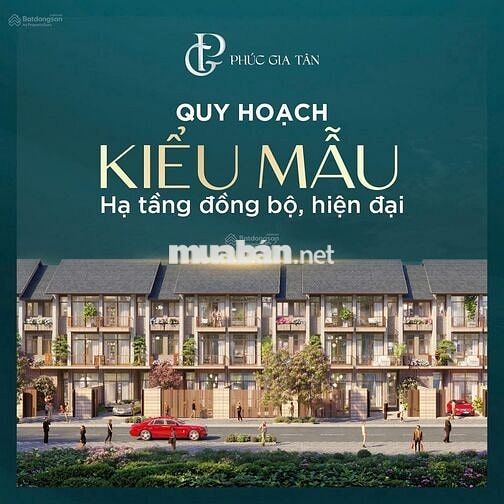 Bán Đất nền dự án Phúc Gia Tân, 18,5 triệu / m2, 90 m2, view đẹp