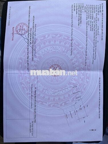 Bán Nhà Đất Thới Hòa Bến Cát Bình Dương. Ngay sau trường Đại Học Việt