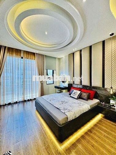 cho thuê nhà siêu phẩm (4x16) 3 lầu , 4pn , 5wc sẵn nội thất cao cấp