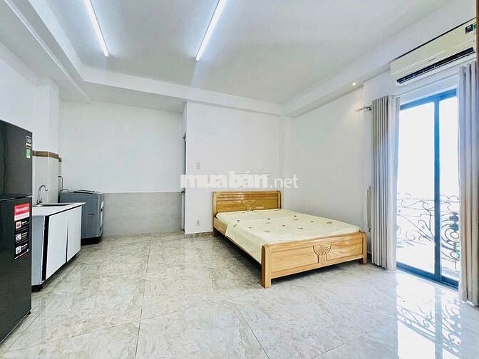 STUDIO BAN CÔNG FULL NT NGAY NGÃ TƯ PHÚ NHUẬN, SÂN BAY AN NINH TIỆN NG