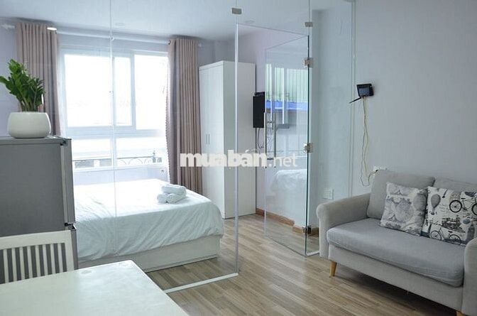 sang tòa nha 32phòng+cf tầng 6 full nội thất full khách tái ký 5 năm