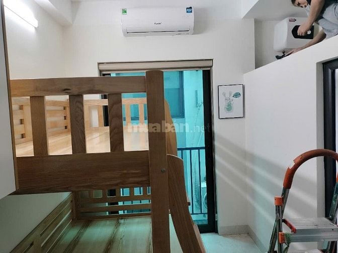 Cho thuê căn hộ dịch vụ mới xây full nội thất thiết bị