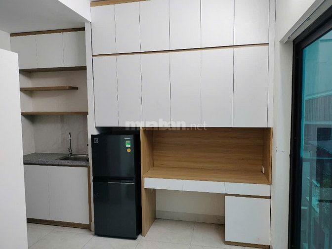 Cho thuê căn hộ dịch vụ mới xây full nội thất thiết bị