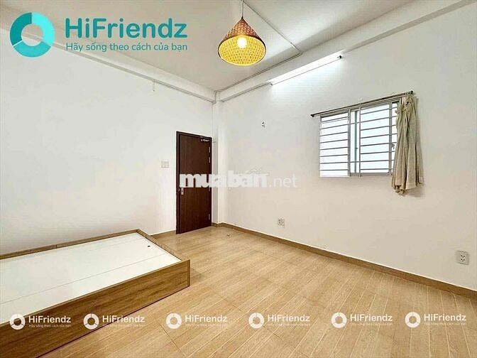 Studio phòng mới xây siêu rộng 35m2 gần vòng xoay Dân Chủ