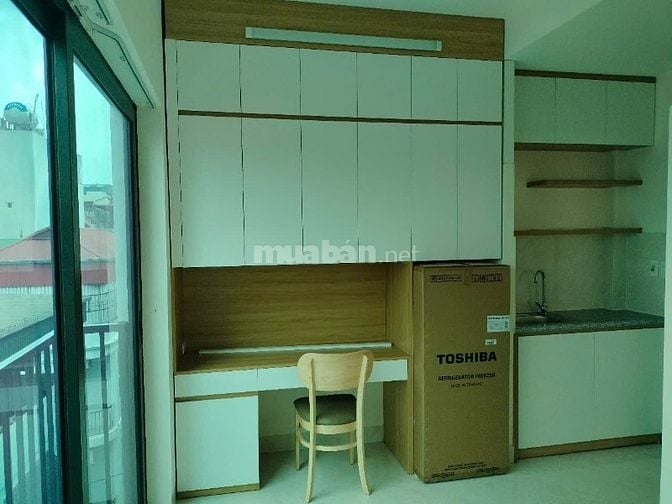 Cho thuê căn hộ dịch vụ mới xây full nội thất thiết bị