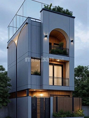 Diện tích: 45m² - Kết cấu: Nhà 3 tầng xây mới, thiết kế hiện đại,