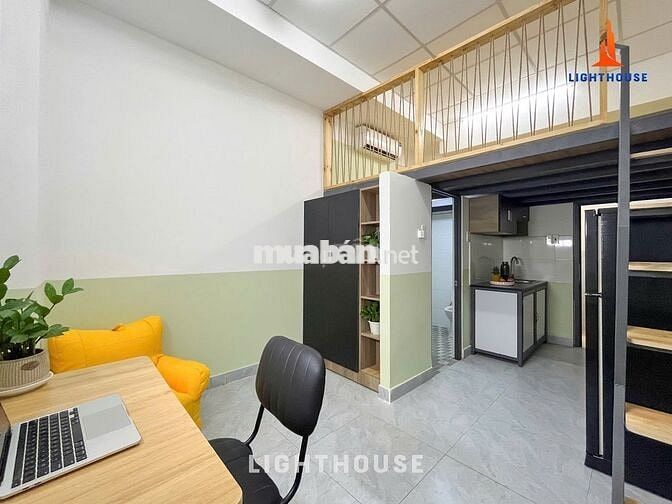 CĂN GÁC NGAY CHỢ HẠNH THÔNG TÂY CV LÀNG HOA LOTTE VINCOM ĐH IUH ĐH VLU