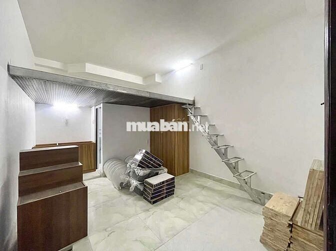 DUPLEX MỚI XÂY NGAY ETOWN CỘNG HÒA CÓ MÁY LẠNH GÁC CAO CHỈ 4TRxxx