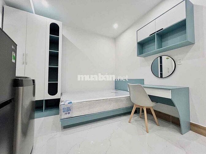 Studio full nội thất cao cấp gần ĐH Văn Lang, Gia Định, CV Gia Định