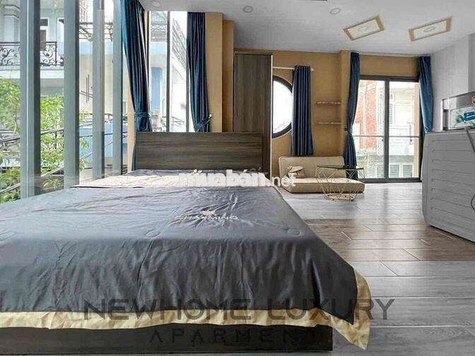 Căn Hộ Studio Tách Bếp, Ban Công, Máy Giặt Riêng Gần Vạn Hạnh Mall-Q10