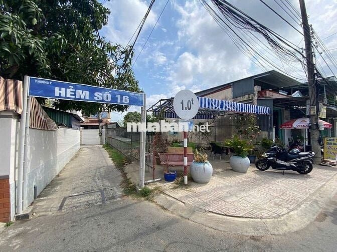 Chính chủ bán đất lô góc 2 MT đường Nguyễn Thái Học DT 130m2 Gò Công
