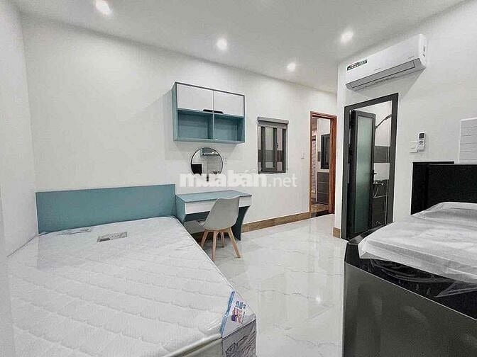 Studio full nội thất cao cấp gần ĐH Văn Lang, Gia Định, CV Gia Định
