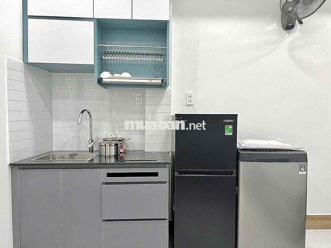 Studio full nội thất cao cấp gần ĐH Văn Lang, Gia Định, CV Gia Định