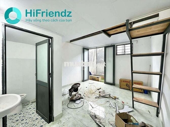 CHO THUÊ PHÒNG DUPLEX 3 GÁC + FULL NT Ở GẦN TRƯỜNG NTT,Q12