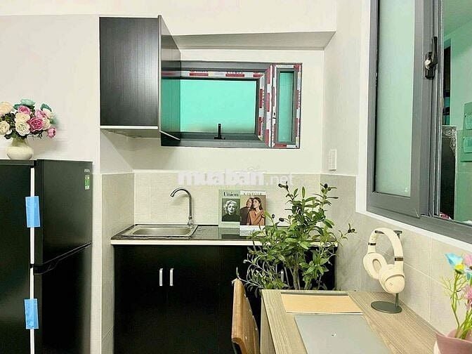STUDIO FULL NỘI THẤT GẦN IUH , VĂN LANG NGAY TRUNG TÂM GÒ VẤP