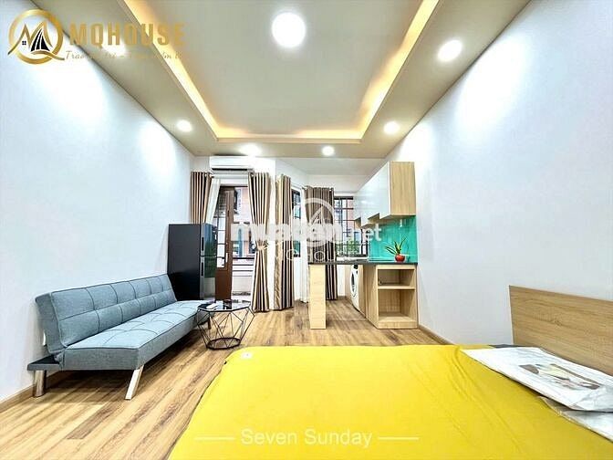 🏡Studio Full Nội Thất🌄Ban Công Rộng🔑Xách Vali Ở Ngay, Bình Thạnh🚞