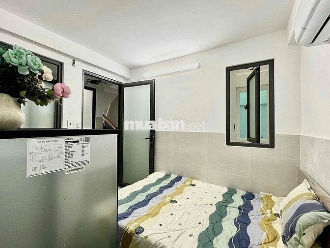 STUDIO FULL NỘI THẤT GẦN IUH , VĂN LANG NGAY TRUNG TÂM GÒ VẤP