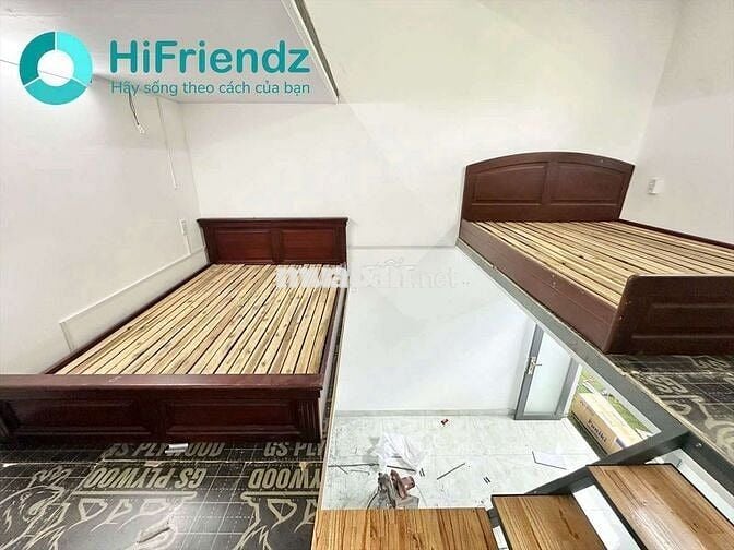 CHO THUÊ PHÒNG DUPLEX 3 GÁC + FULL NT Ở GẦN TRƯỜNG NTT,Q12