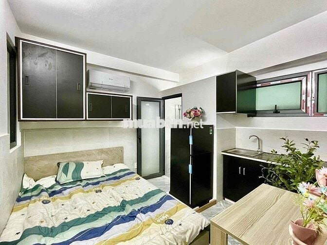 STUDIO FULL NỘI THẤT GẦN IUH , VĂN LANG NGAY TRUNG TÂM GÒ VẤP