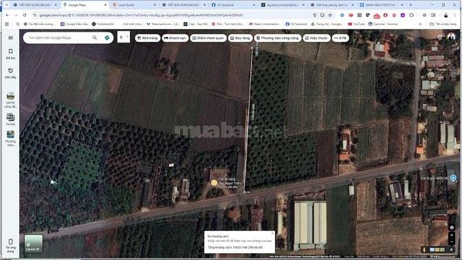 KHÔNG NGƯỜI CHĂM SÓC - CHÍNH CHỦ CẦN BÁN ĐẤT VƯỜN SẦU RIÊNG