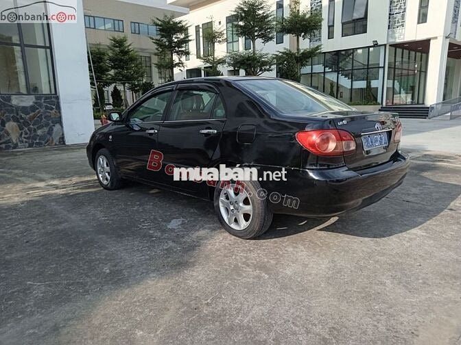 corolla altis 1.8G số sàn,sản xuất 2005 xe cơ quan