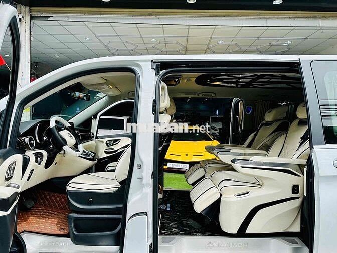 Mercedes Benz V220 avantgarde Up nội thất Maybach
