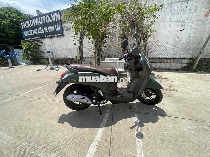 xe Scoopy 2025 màu xanh nhám siêu ken mỡi 99%